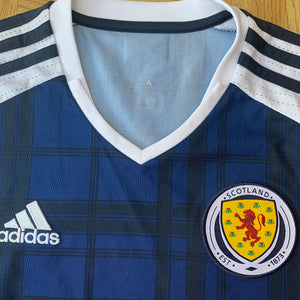 2016 17 Scotland home football shirt Adidas - S