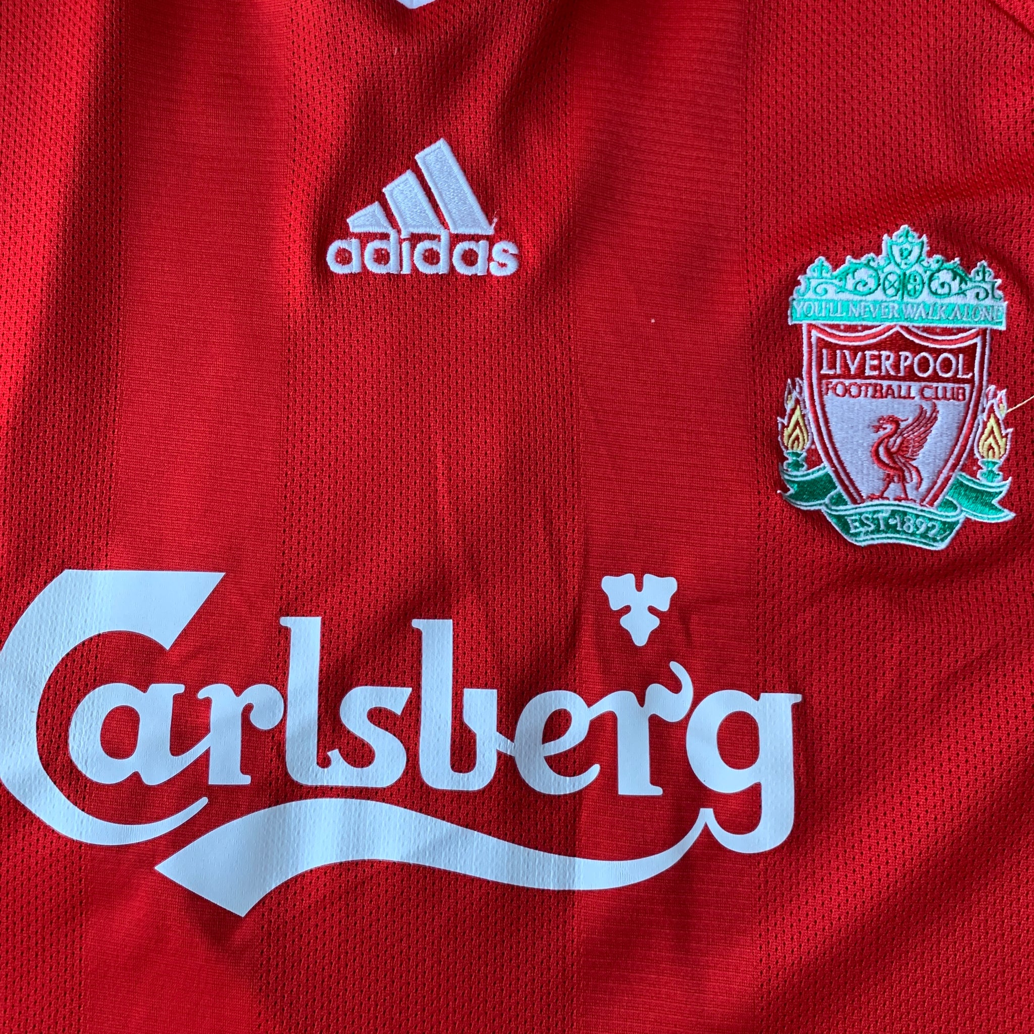 2006-08 Liverpool Home Shirt Size Medium - Torres #9 – Forever