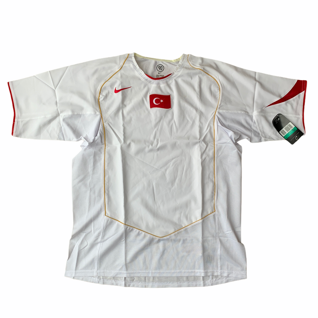 2004 06 TURKEY AWAY FOOTBALL SHIRT *BNIB* - XXL