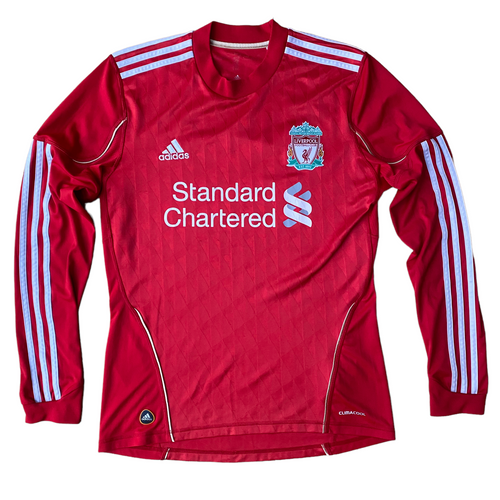 2010-12 Liverpool Home L/S football shirt - S