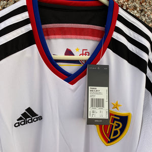 2014 16 FC BASEL PLAYER ISSUE AWAY FOOTBALL SHIRT *BNWT* - S