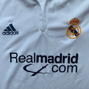 2001 REAL MADRID HOME FOOTBALL SHIRT - XL