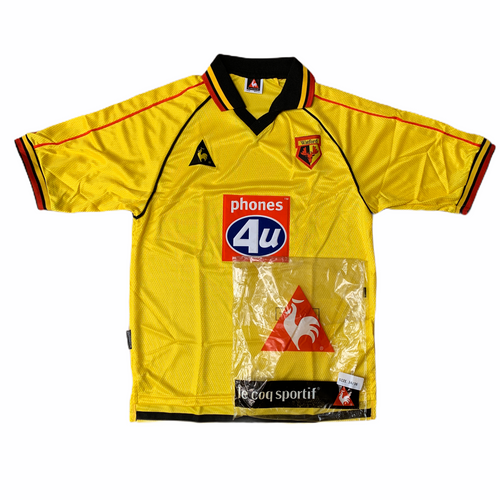 1999 01 WATFORD HOME FOOTBALL SHIRT *BNIB* - S