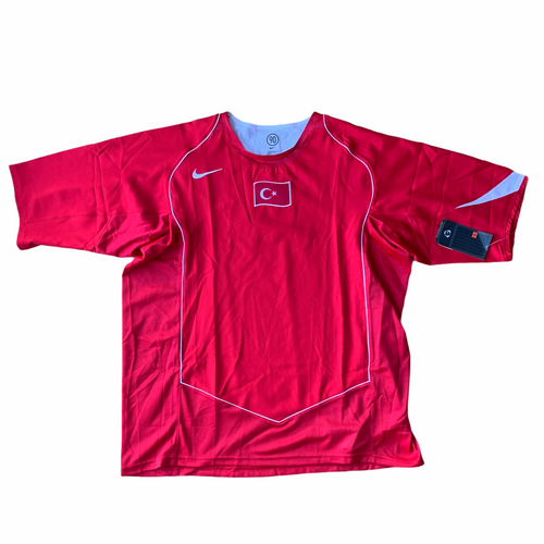 2004 06 TURKEY HOME FOOTBALL SHIRT *BNWT* Nike - XXL