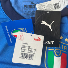 2018 19 ITALY EVOKNIT PLAYER ISSUE AUTHENTIC HOME FOOTBALL SHIRT *BNWT* - L