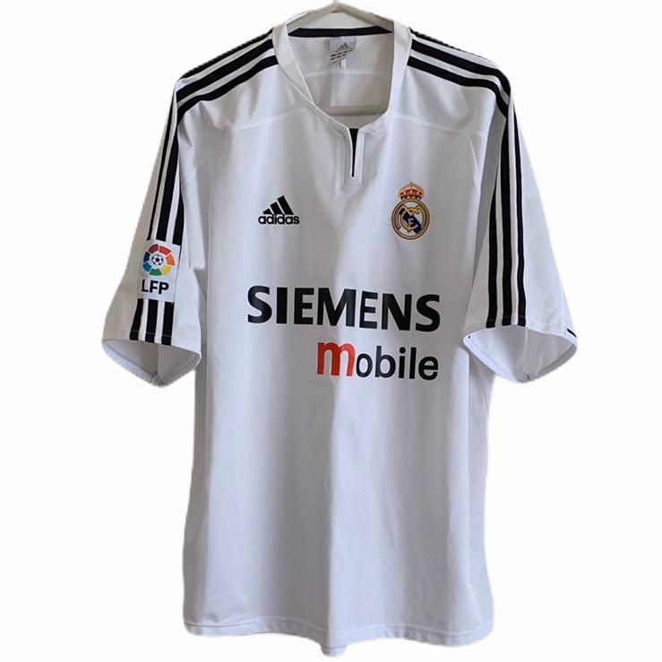 2003-04 Real Madrid Player Issue Home Shirt