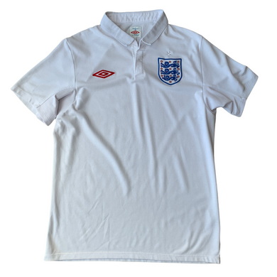2009 10 England home football shirt Umbro - L/XL (44”)
