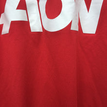 2010 11 Manchester United home Football Shirt - M