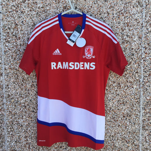 2016 17 Middlesbrough home Football Shirt *NEW* - Sizes