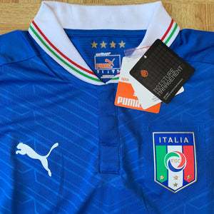 2012 13 ITALY HOME FOOTBALL SHIRT *BNWT* Vintage Classic - S