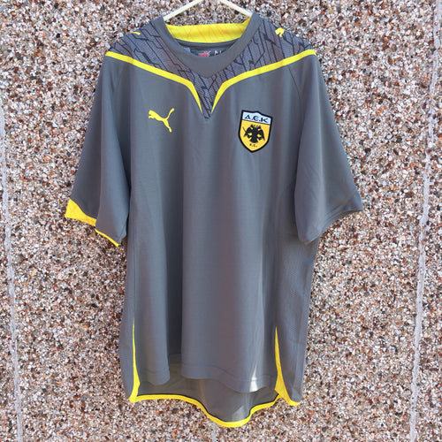 2009 10 AEK ATHENS THIRD FOOTBALL SHIRT Puma Vintage - L