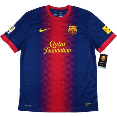 2012 13 BARCELONA HOME FOOTBALL SHIRT *BNWT* Official Nike - XL