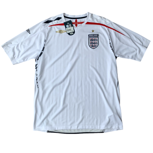 2007 09 ENGLAND HOME FOOTBALL SHIRT *BNWT* - XL