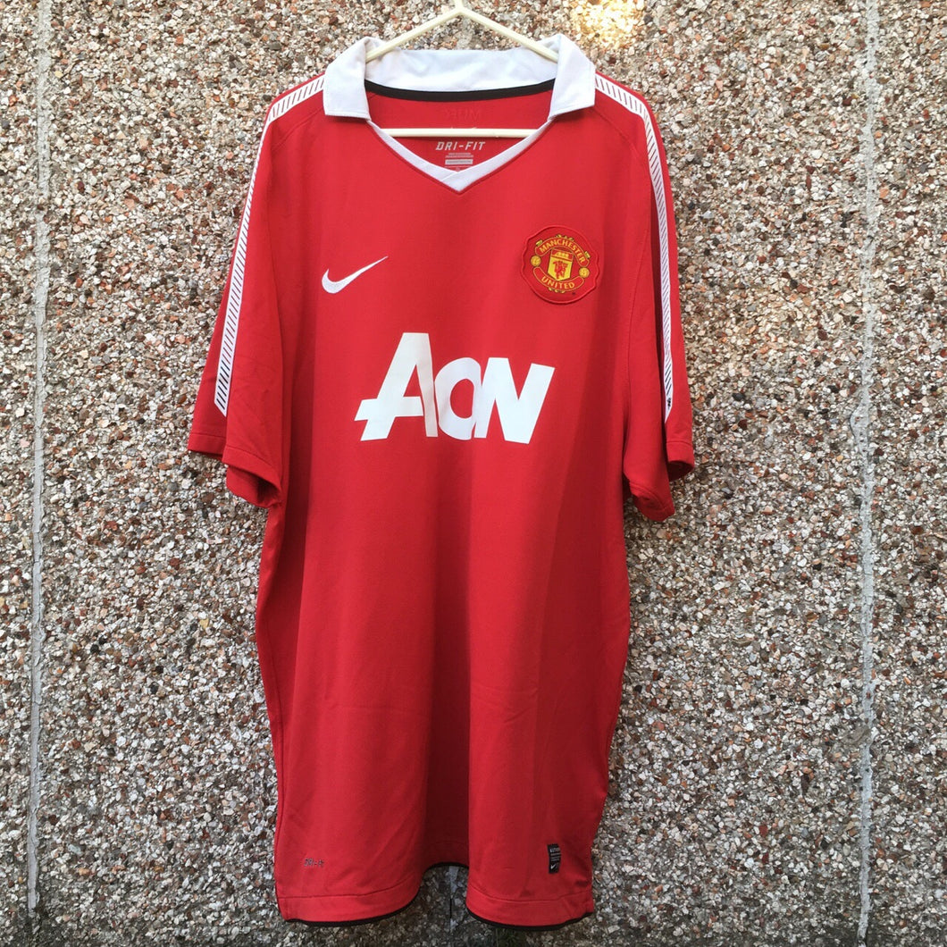 2010 2011 Manchester United home Football Shirt - XL
