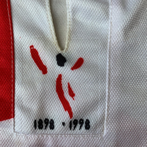 1997 98 Athletic Bilbao Centenary home football shirt Kappa  - M