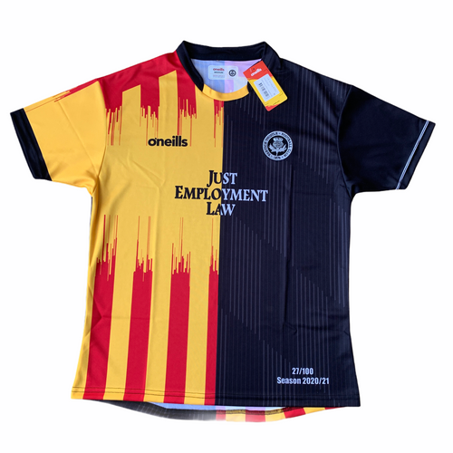 2020 21 PARTICK THISTLE LIMITED EDITION HALF & HALF FOOTBALL SHIRT *BNWT* - M