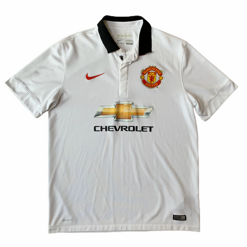 2014 15 MANCHESTER UNITED AWAY FOOTBALL SHIRT - L