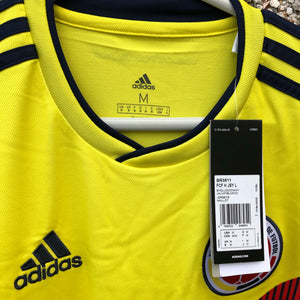 2018 19 Colombia Columbia Long Sleeves Home Football Shirt LS