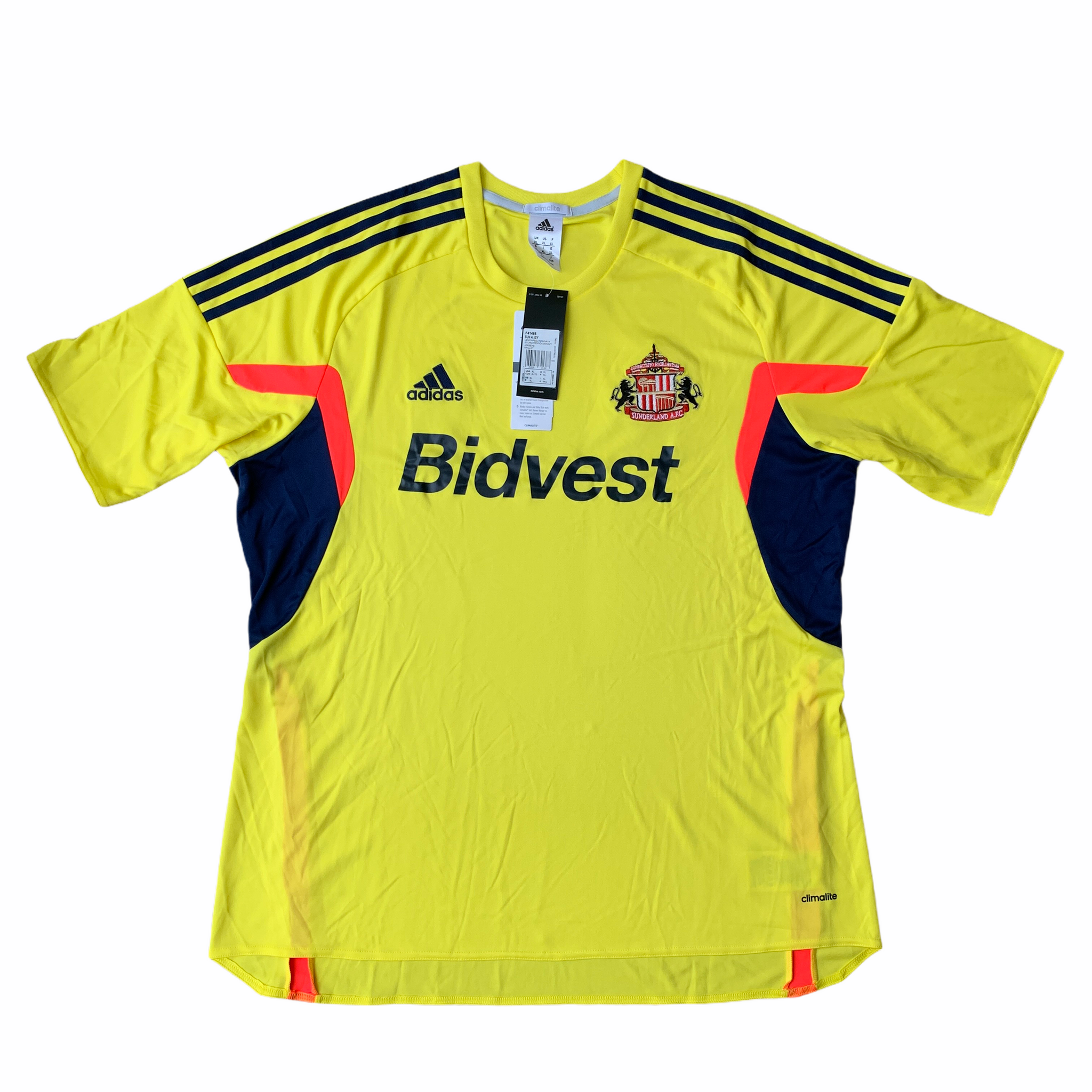 Sunderland yellow away 2024 kit