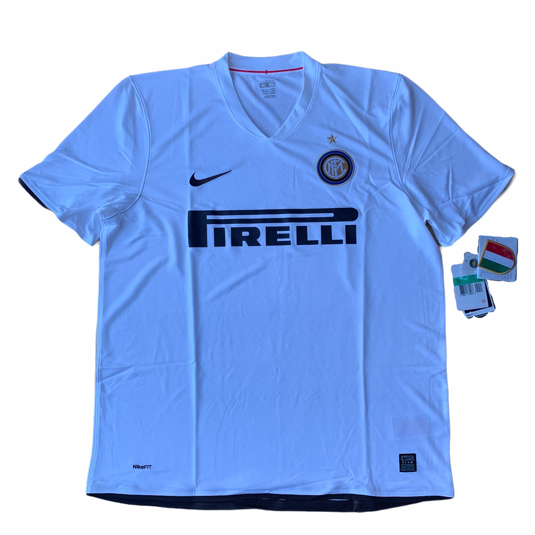 2008 09 INTER MILAN AWAY FOOTBALL SHIRT *BNIB* - XL