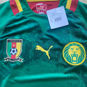 2011 13 CAMEROON PLAYER ISSUE HOME FOOTBALL SHIRT *BNWT* - L