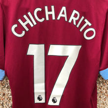 2017 18 West Ham home football shirt CHICHARITO #17 *BNWT* - S
