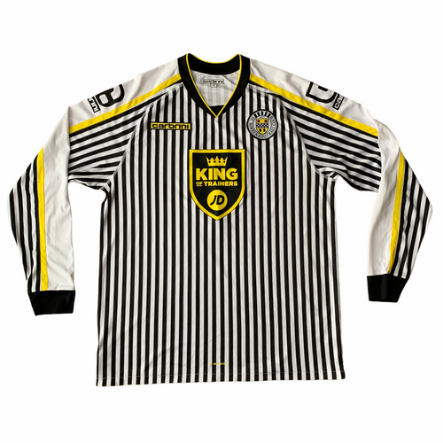 2015 16 ST MIRREN L/S HOME FOOTBALL SHIRT Vintage - XL