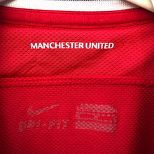 2011 12 MANCHESTER UNITED L/S HOME FOOTBALL SHIRT - M