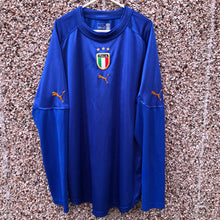 2004 06 Italy home LS football shirt - XL