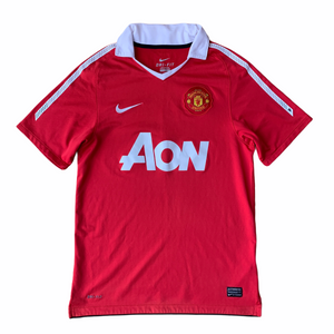 2010 11 MANCHESTER UNITED HOME FOOTBALL SHIRT - S