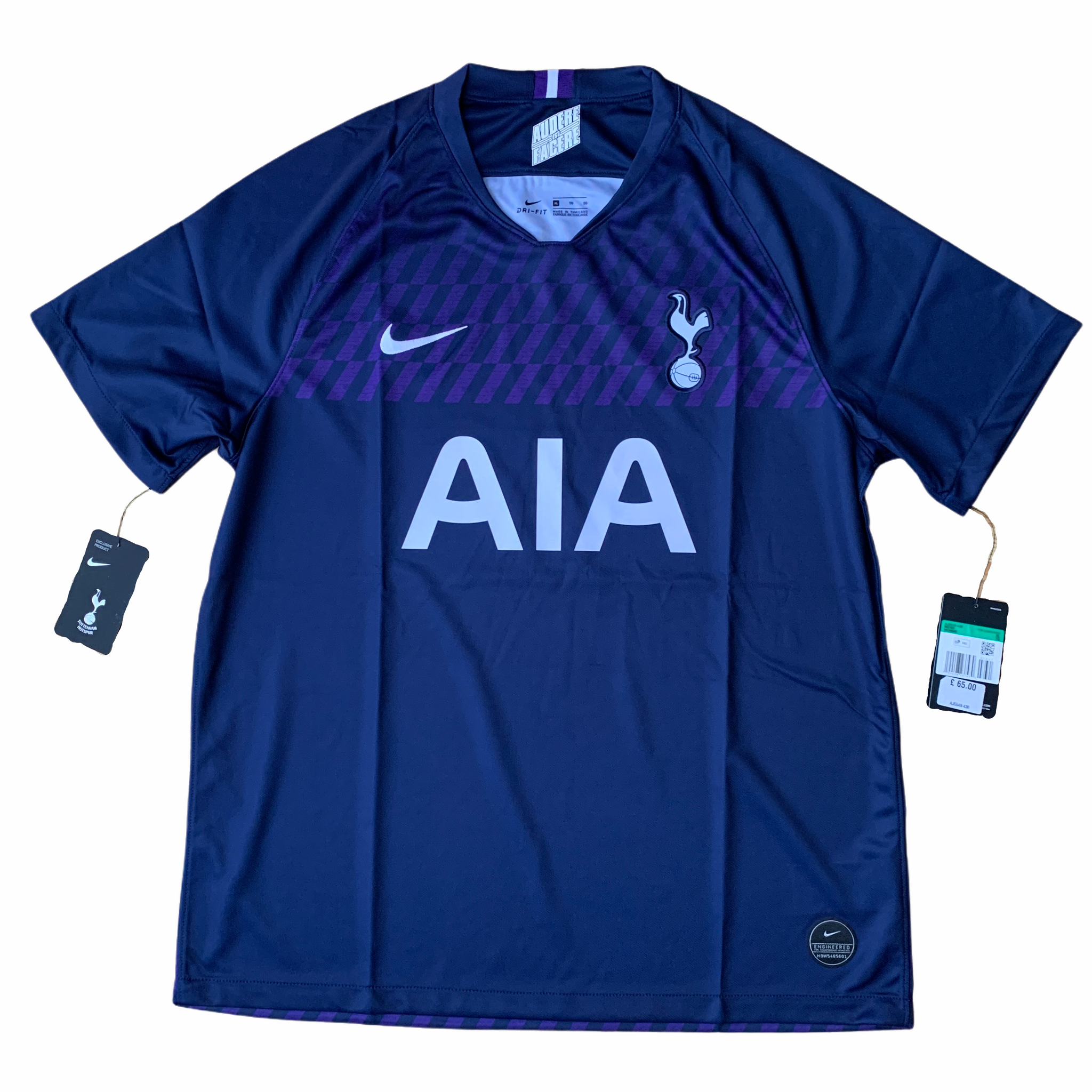2019 20 TOTTENHAM HOTSPUR AWAY FOOTBALL SHIRT BNIB S