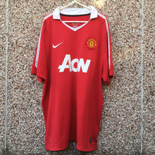 2010 11 Manchester United home Football Shirt - XL