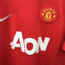 2010 11 Manchester United home Football Shirt - M