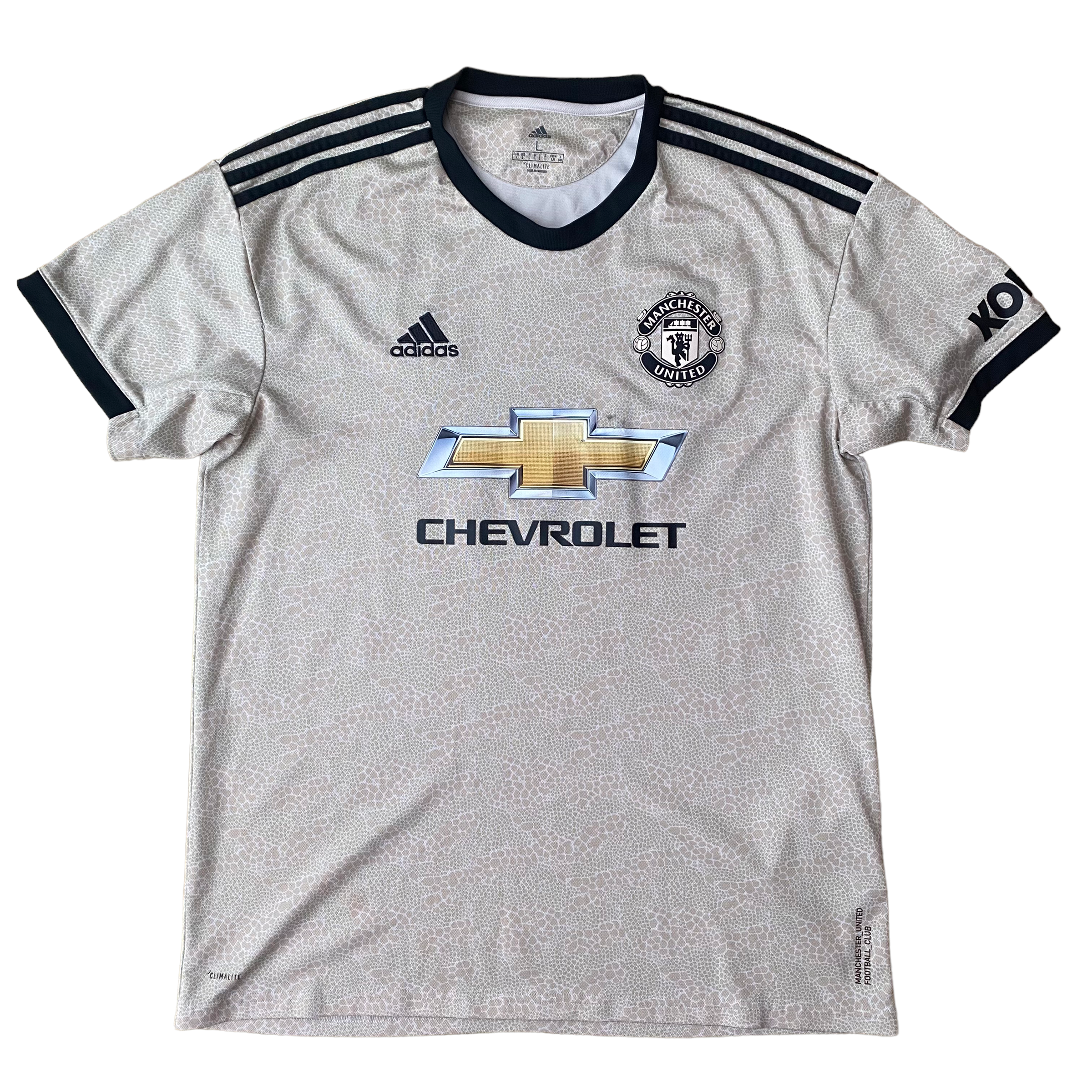 Men's Manchester United 19/20 Away Jersey - Linen