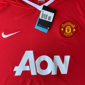 2010 11 MANCHESTER UNITED HOME FOOTBALL SHIRT *BNWT* - Multiple sizes