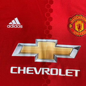 2016 17 MANCHESTER UNITED HOME FOOTBALL SHIRT- S