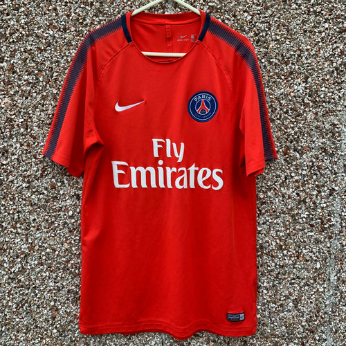 2017 18 PSG PARIS SAINT-GERMAIN TRAINING FOOTBALL SHIRT - S