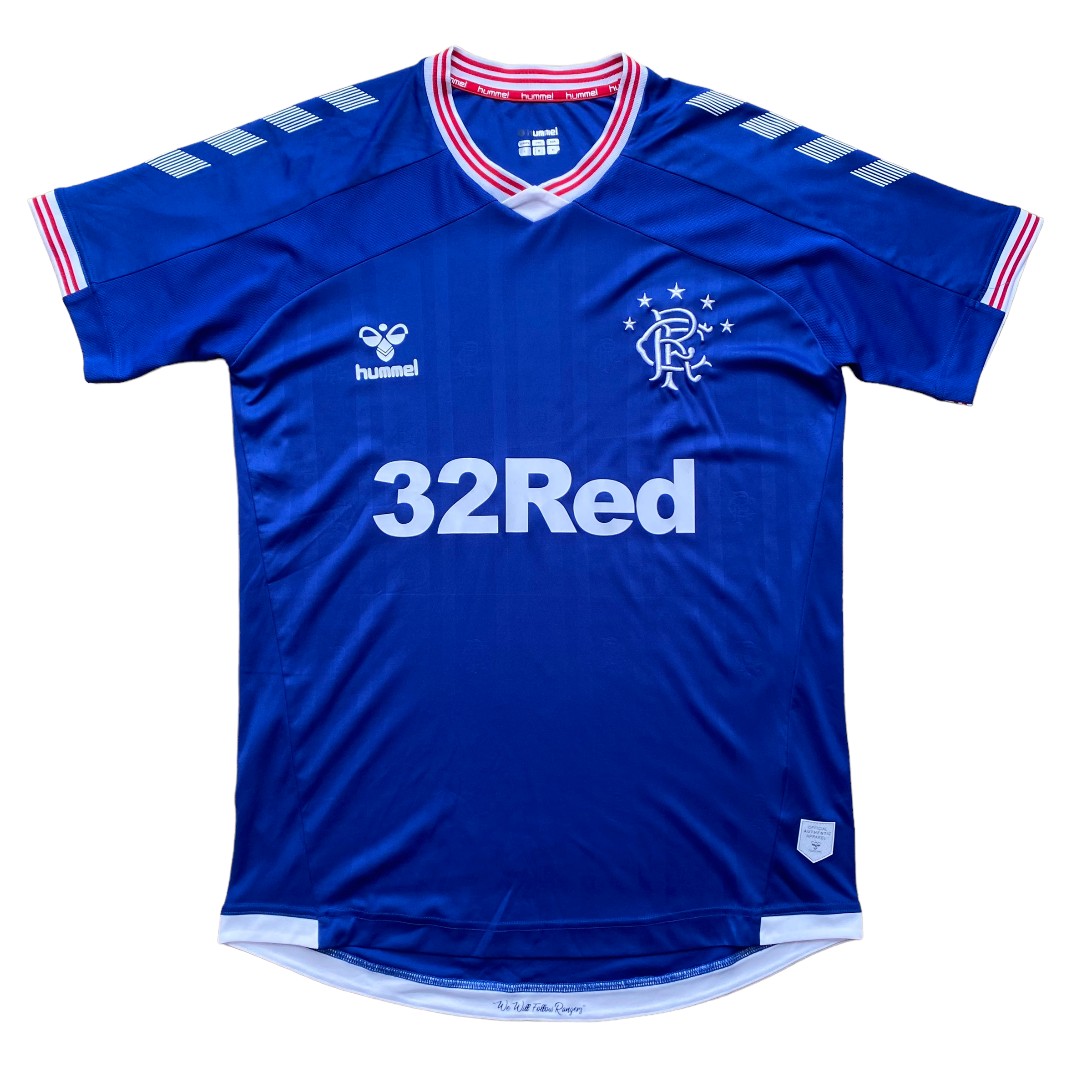Maillot De Foot Glasgow Rangers 2019/20 Extérieur - Taille M, Marine, Hummel