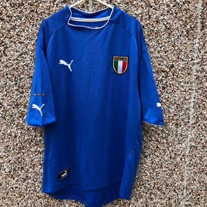 2003 04 Italy home football shirt Puma - XXL