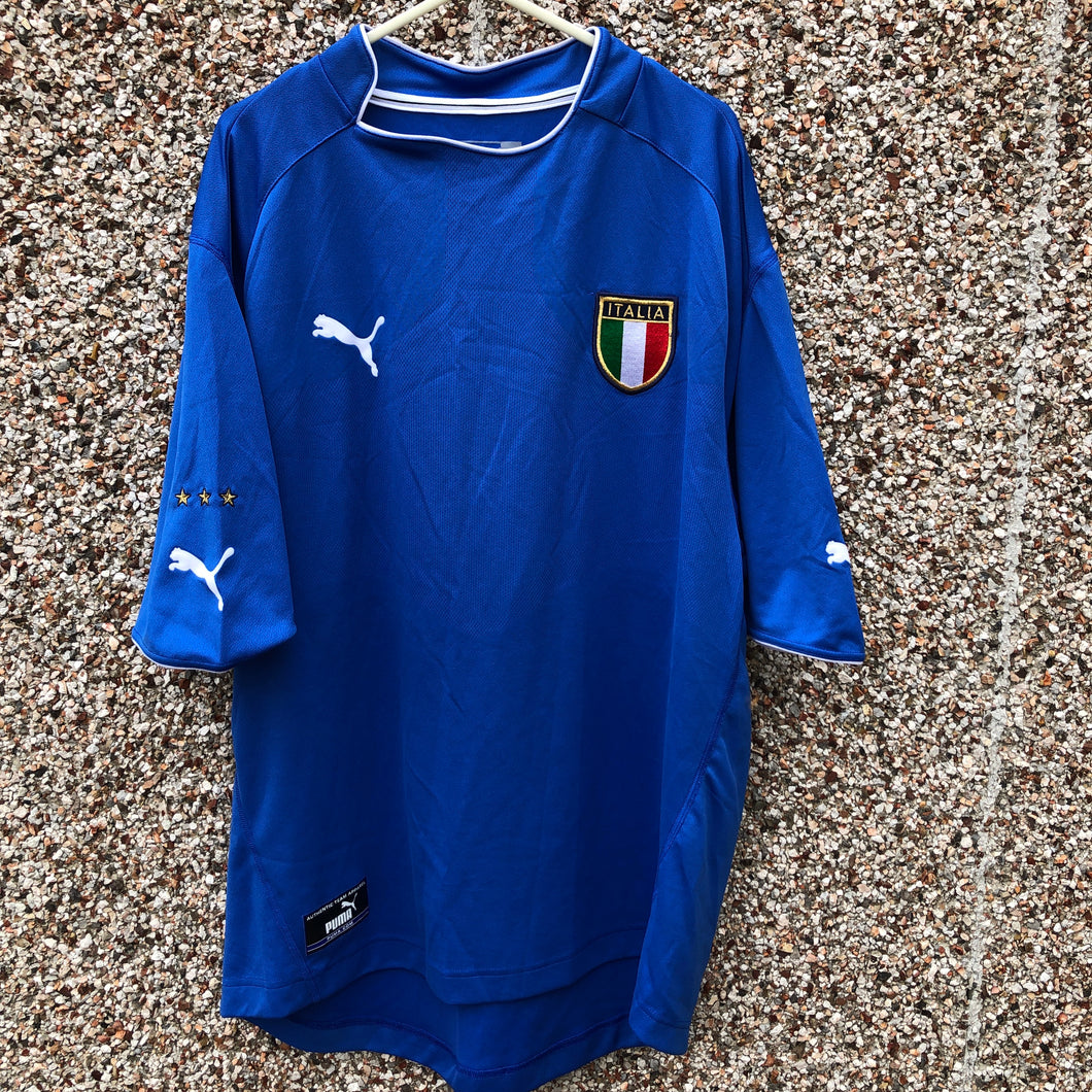 2003 04 Italy home football shirt - XXL