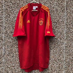 2004 06 Spain home football shirt Adidas - XL