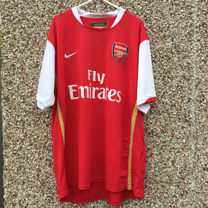 2006 08 Arsenal home Football Shirt - XL