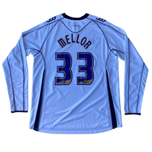 2009-10 Preston North End L/S home football shirt #33 Mellor - XL