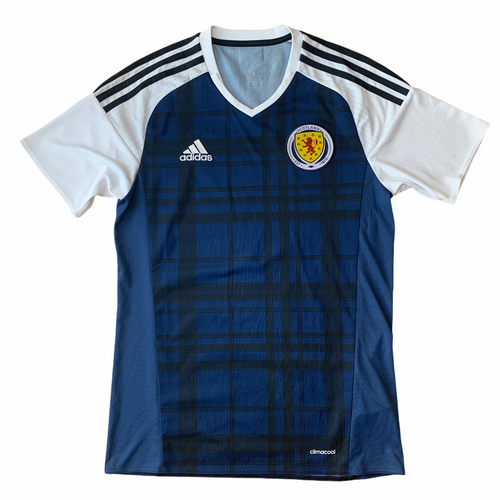 2016 17 Scotland home football shirt Adidas - S