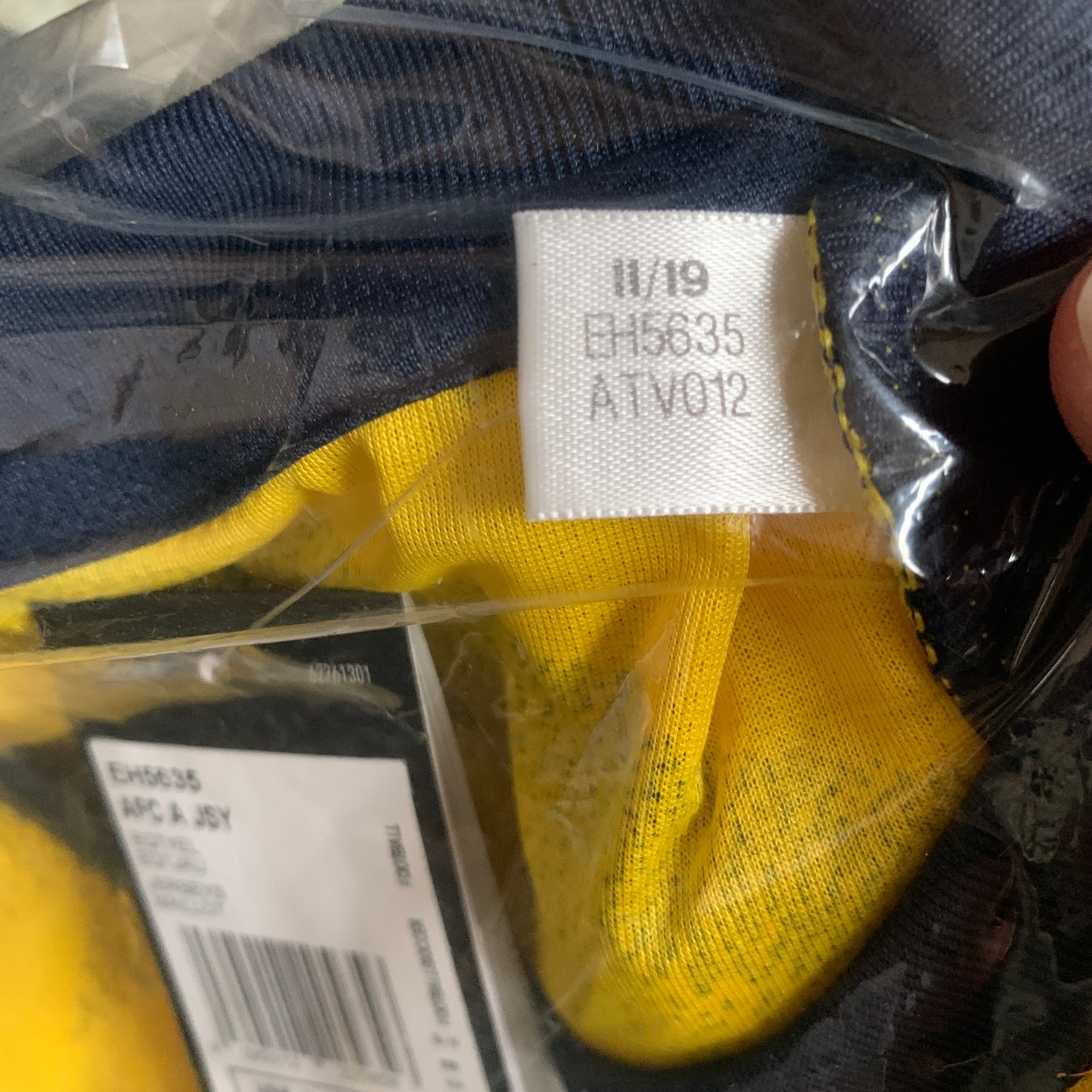 BNWT 2019 2020 Arsenal Adidas Away 'Bruised Banana' Football Shirt Men – UK  Football Shirts LTD