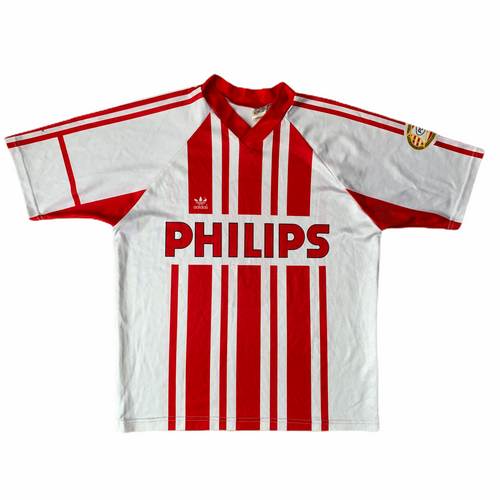 1989 90 PSV HOME FOOTBALL SHIRT #8 - S