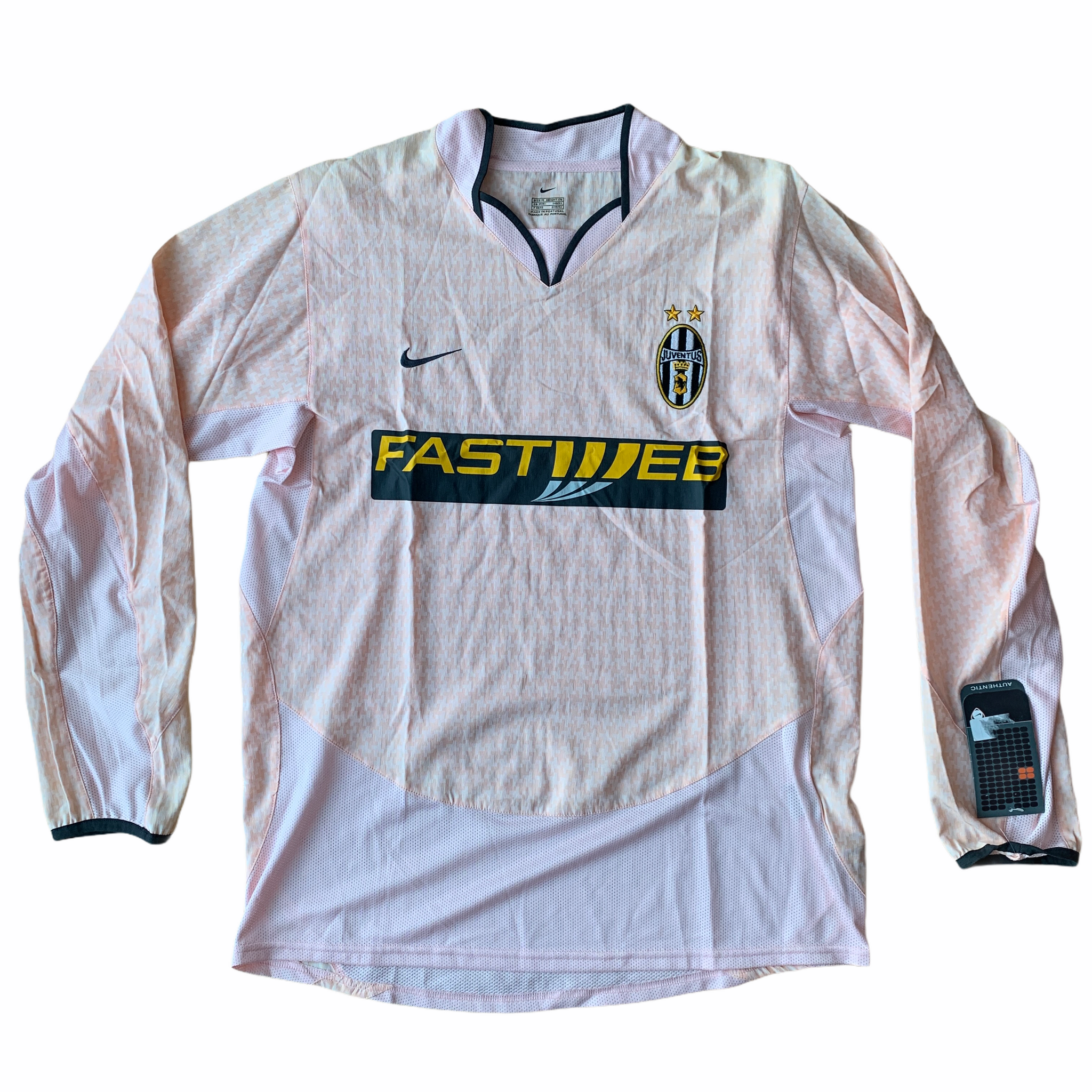 2003 04 JUVENTUS L S AWAY FOOTBALL SHIRT BNWT M