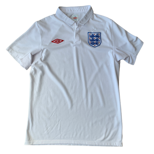 2009 10 ENGLAND HOME FOOTBALL SHIRT - M/L (40”)