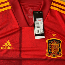 2020 21 SPAIN HOME FOOTBALL SHIRT *BNWT* - M