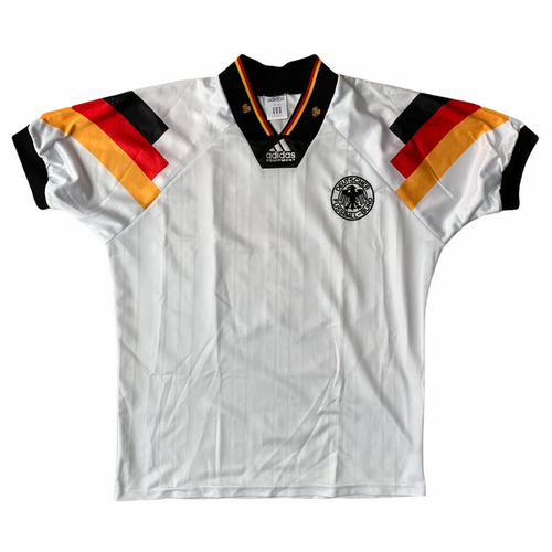 1992 94 GERMANY HOME FOOTBALL SHIRT - S